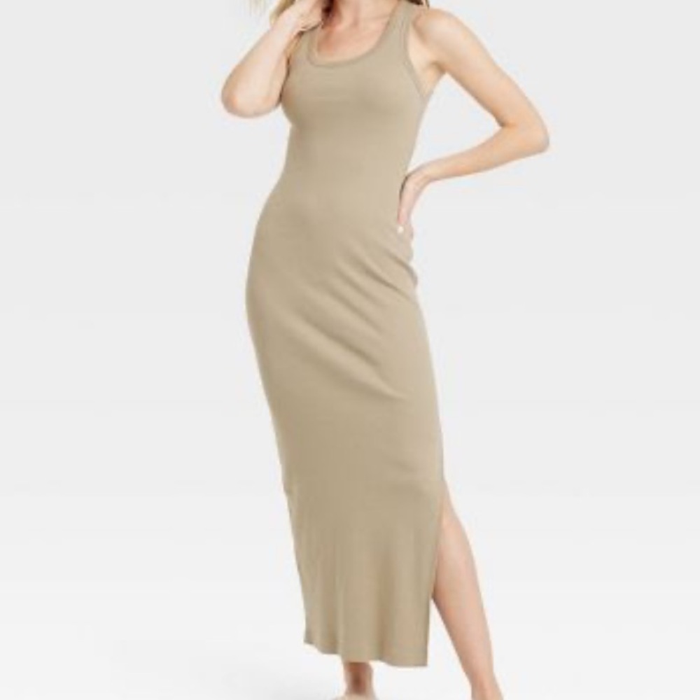 New Ribbed Tank Dress - Picture 5 of 5